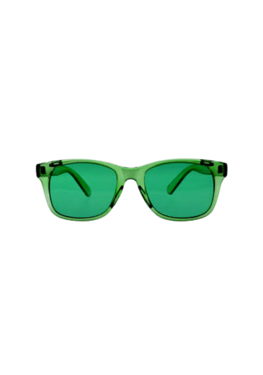 Colour Therapy Classic Style Eyewear — Green