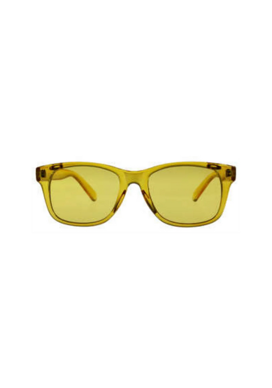 Colour Therapy Classic Style Eyewear — Yellow